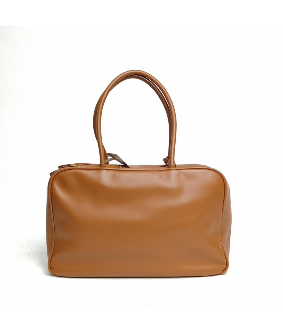 MIU MIU Коричневая кожаная сумка через плечо, фото 3