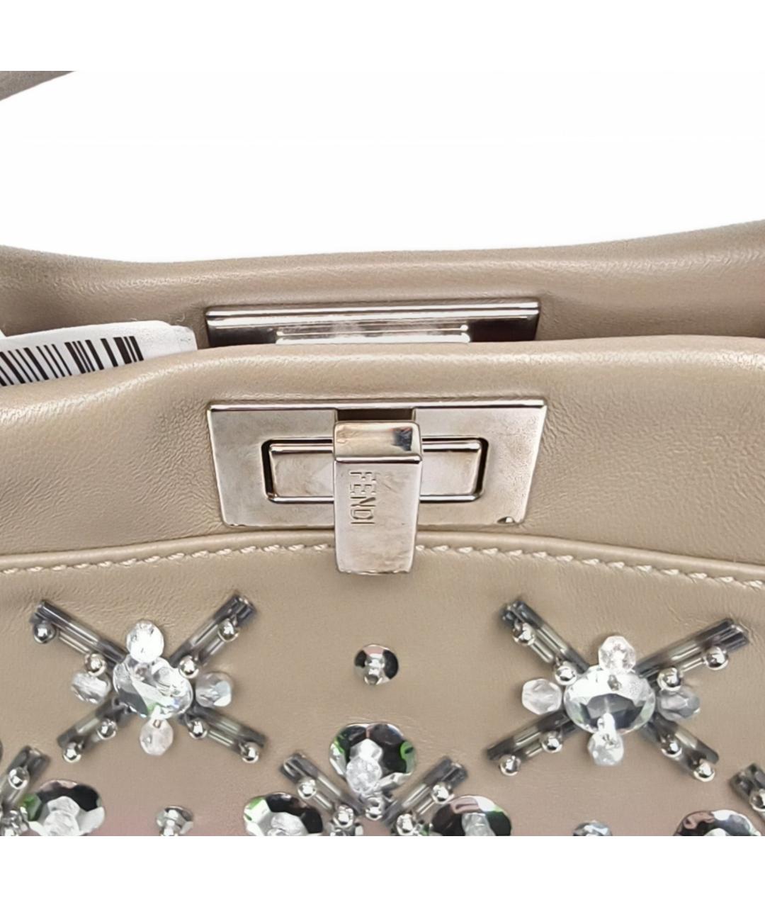 FENDI Мульти кожаная сумка с короткими ручками, фото 7