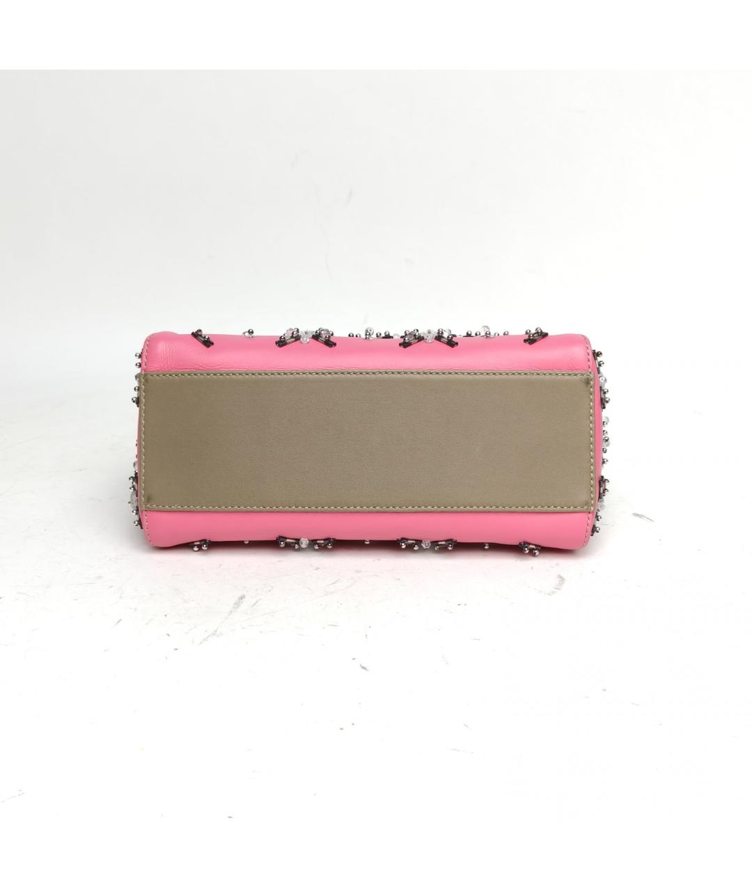 FENDI Мульти кожаная сумка с короткими ручками, фото 6