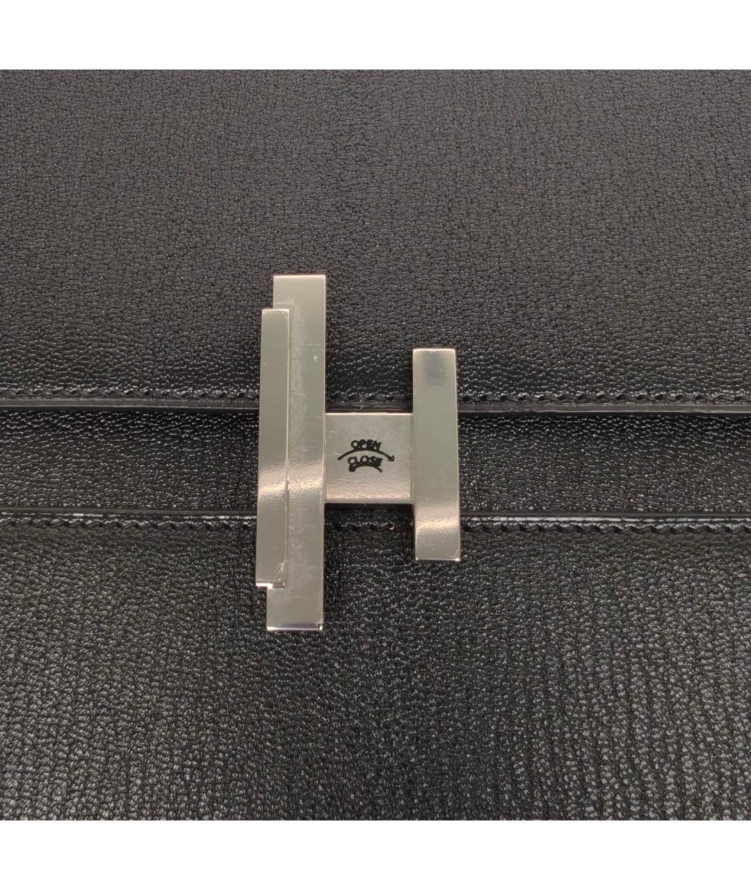 HERMES Черная сумка через плечо, фото 7