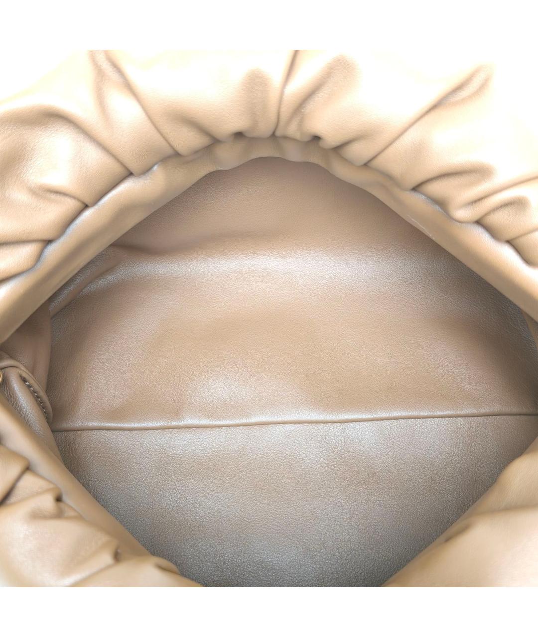 BOTTEGA VENETA Коричневая кожаная сумка через плечо, фото 7