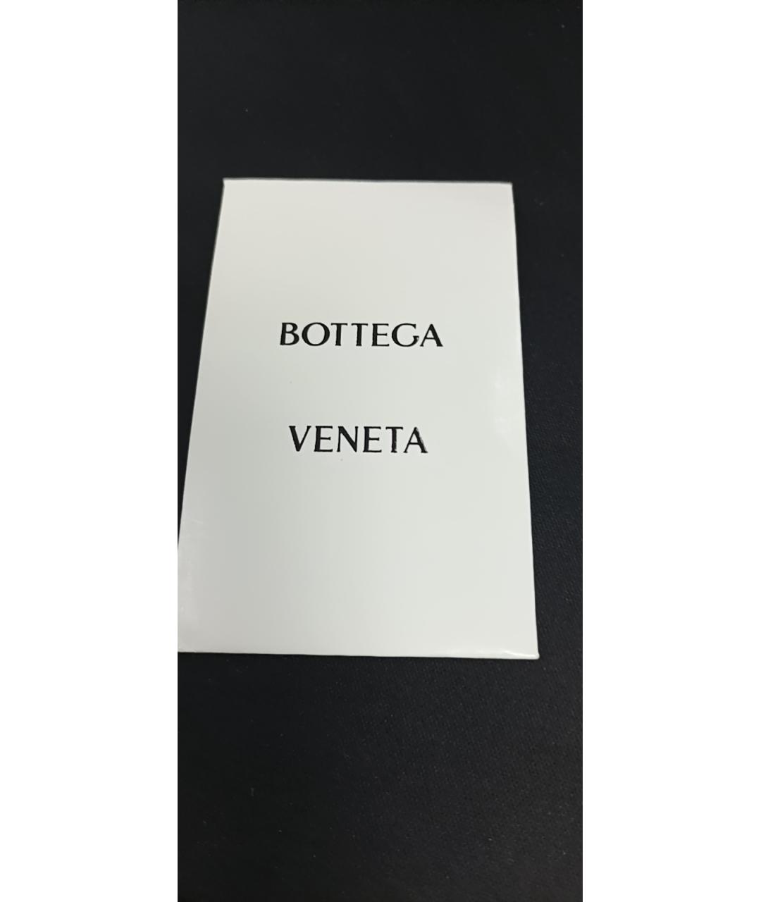 BOTTEGA VENETA Коричневая кожаная сумка через плечо, фото 9