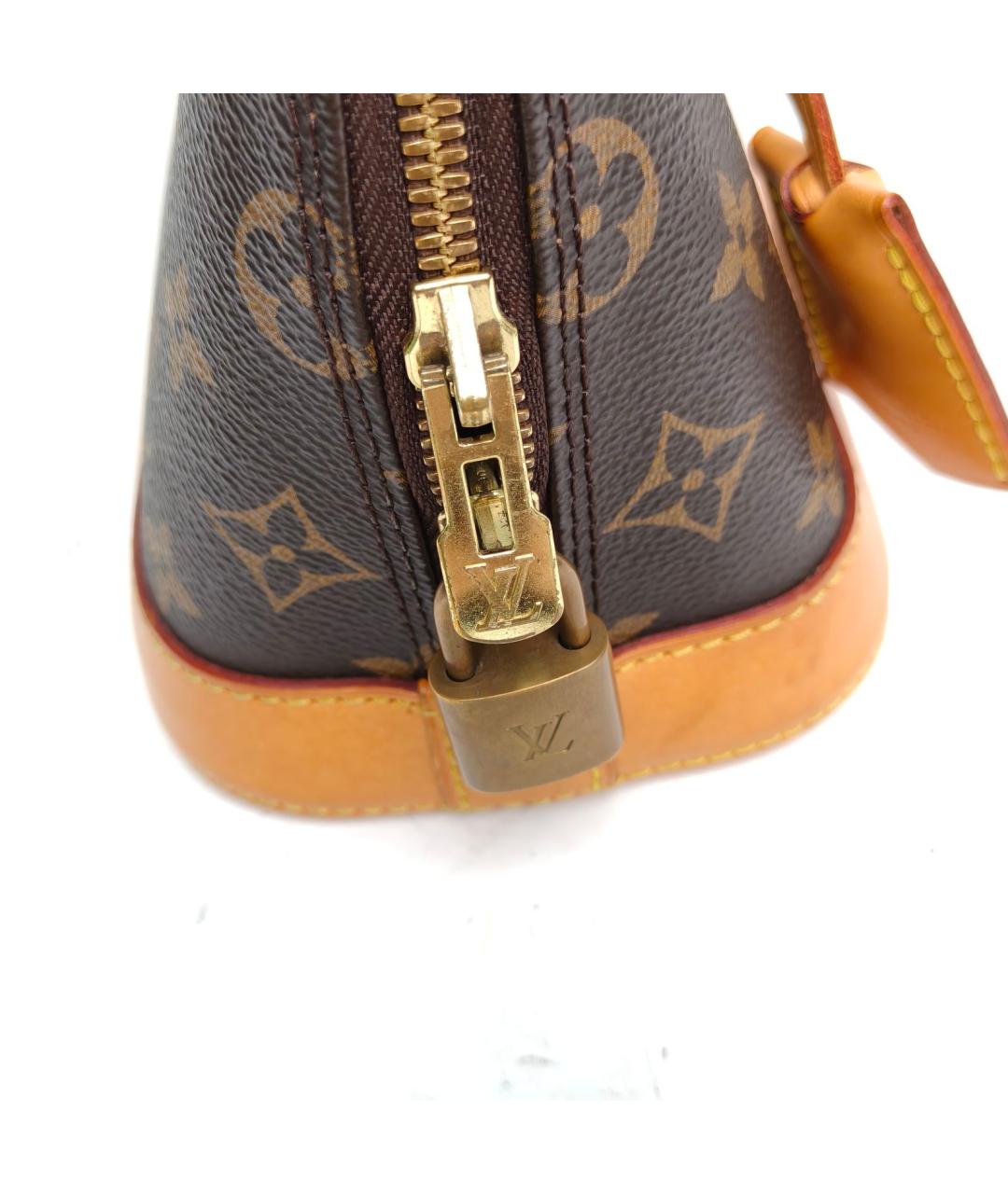 LOUIS VUITTON Коричневая сумка через плечо, фото 7