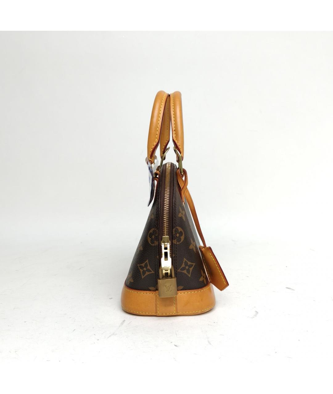 LOUIS VUITTON Коричневая сумка через плечо, фото 5