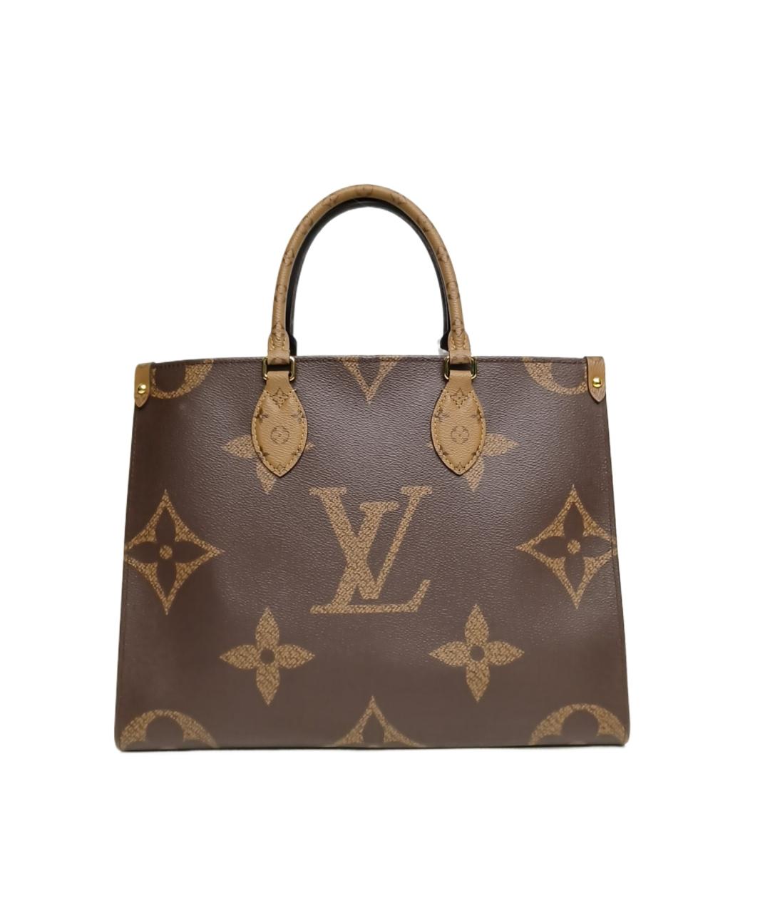 LOUIS VUITTON Коричневая сумка тоут, фото 1