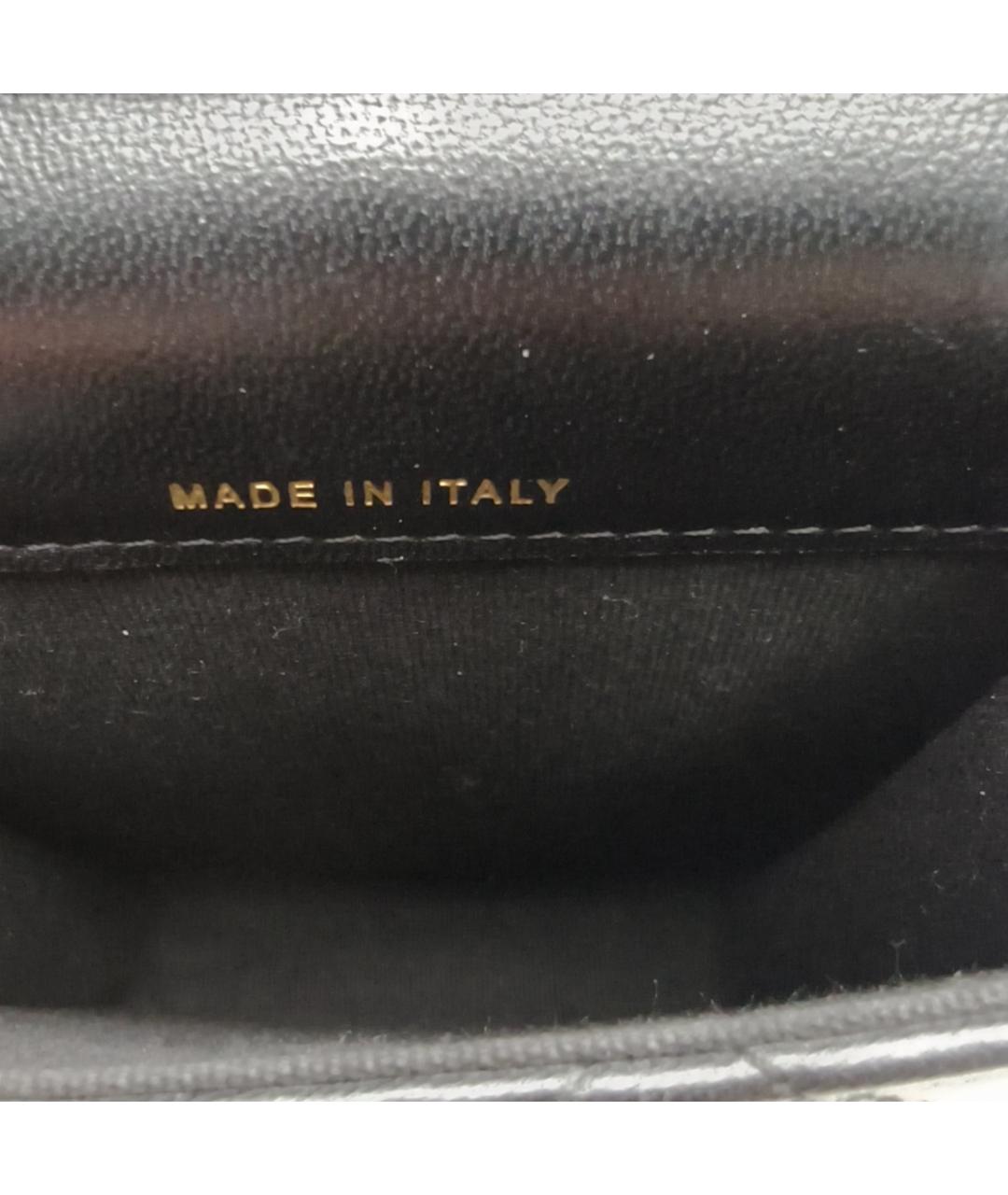 CHANEL Черная кожаная сумка через плечо, фото 8