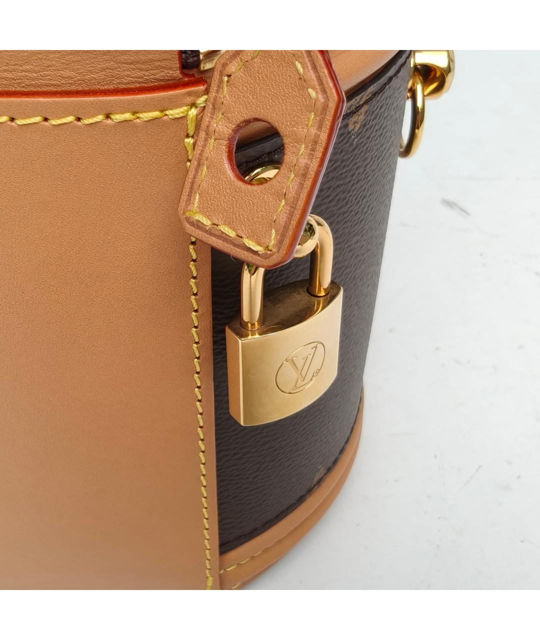 LOUIS VUITTON Коричневая сумка через плечо, фото 7