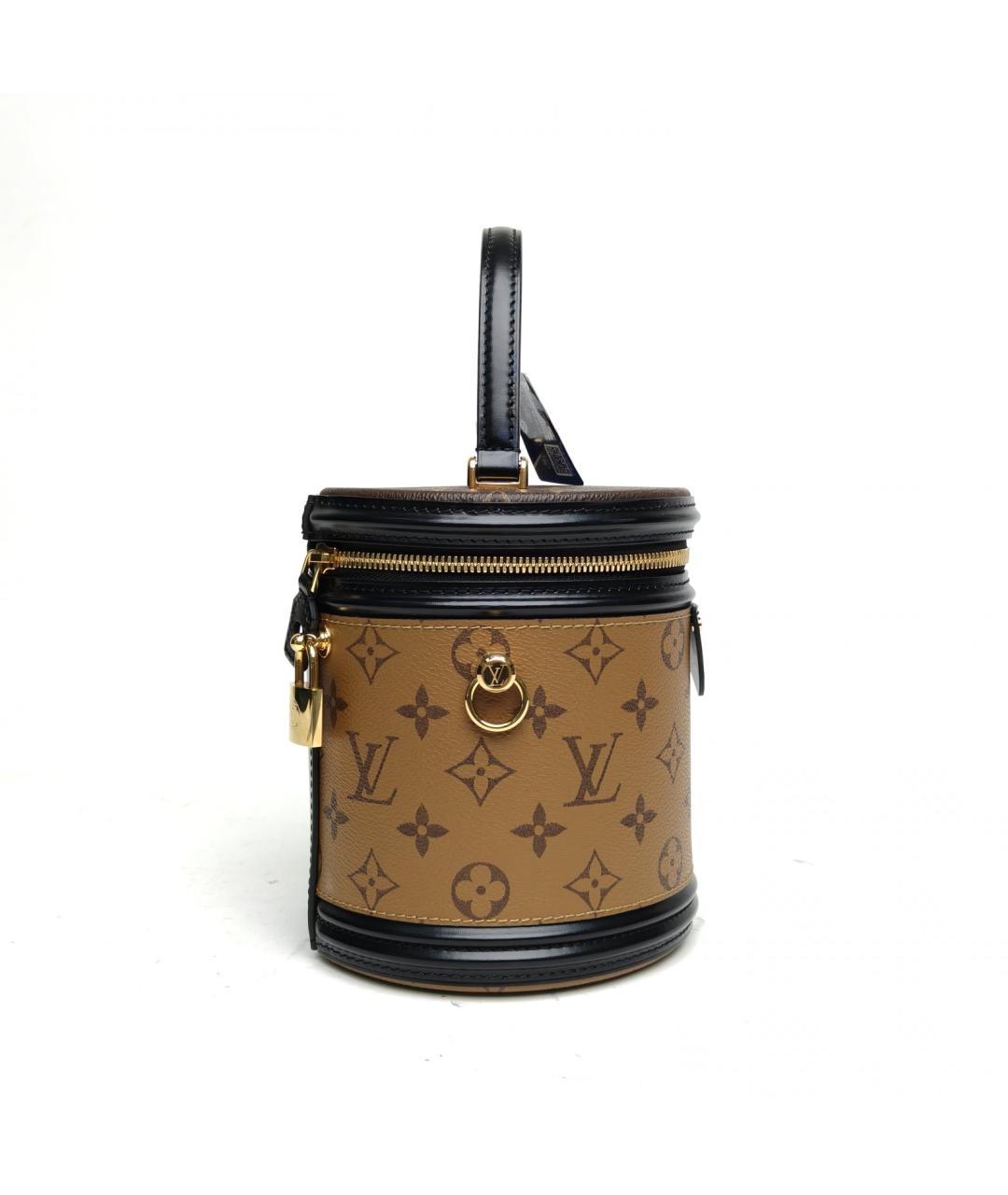 LOUIS VUITTON Коричневая сумка с короткими ручками, фото 2