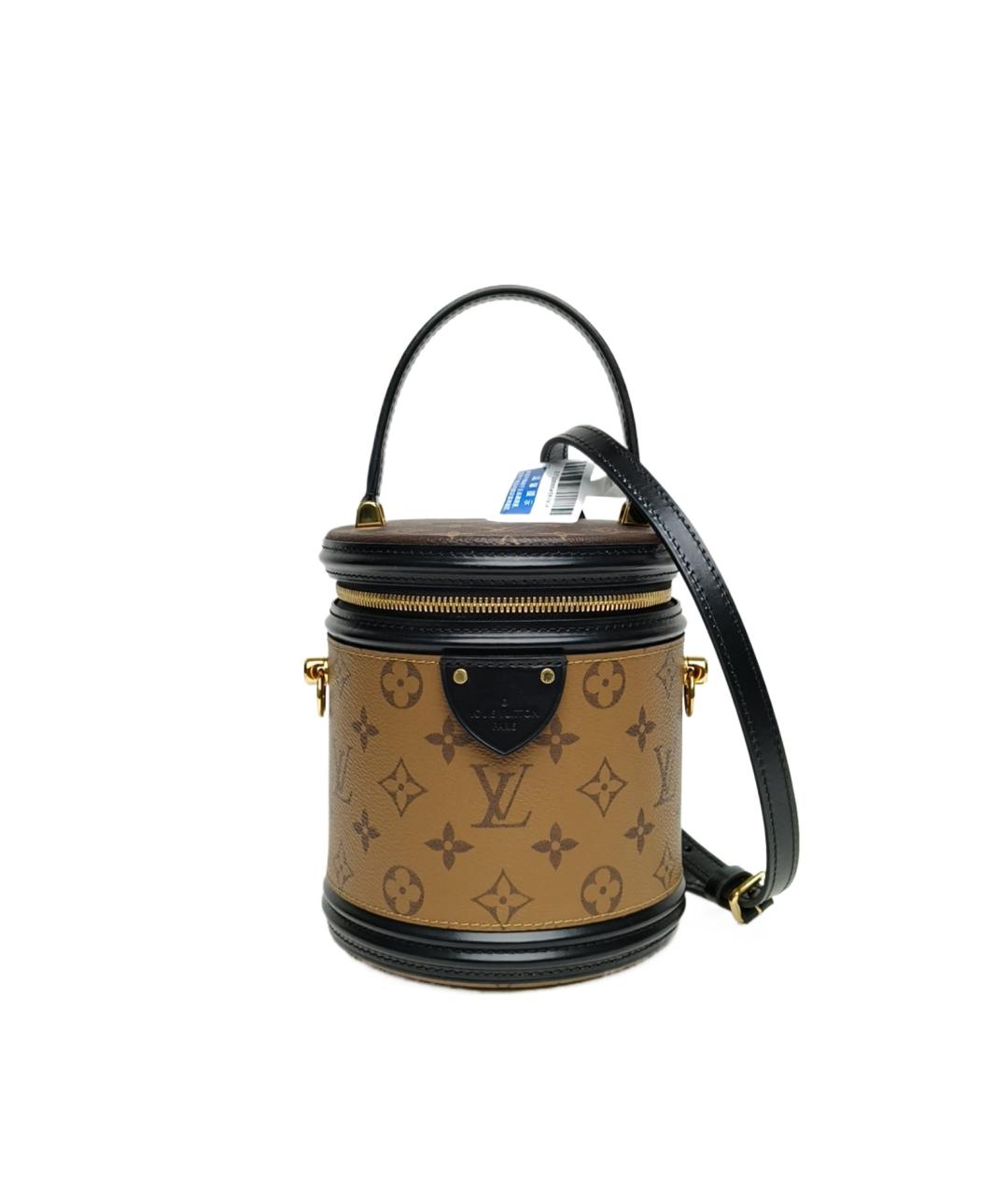 LOUIS VUITTON Коричневая сумка с короткими ручками, фото 1