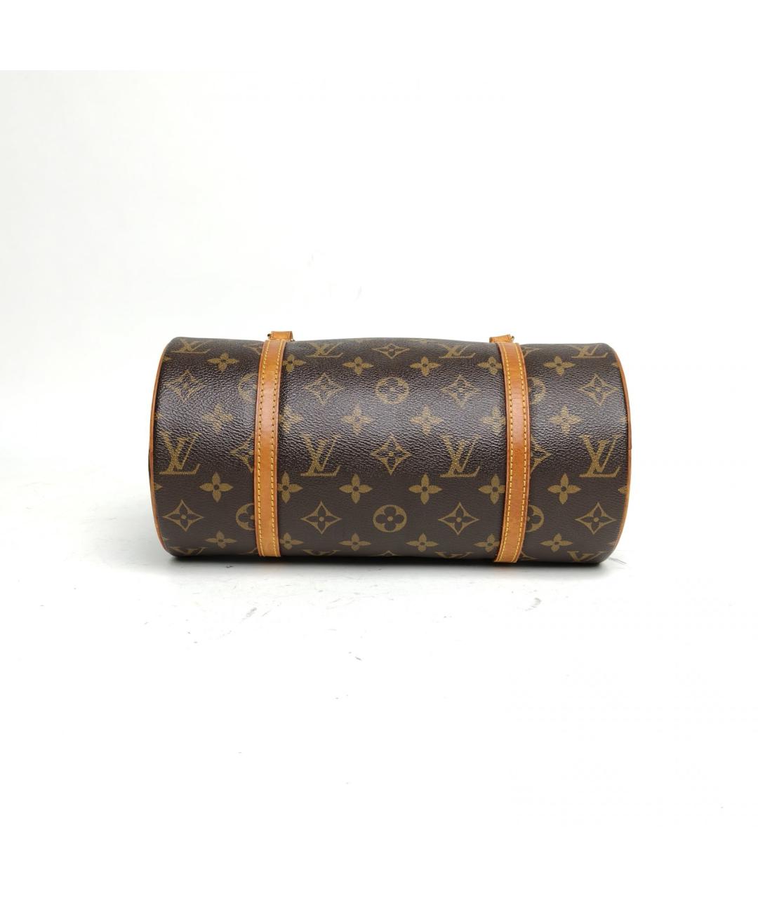 LOUIS VUITTON Коричневая сумка с короткими ручками, фото 6