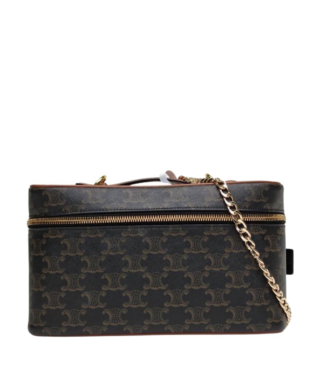 CELINE Коричневая сумка через плечо, фото 1