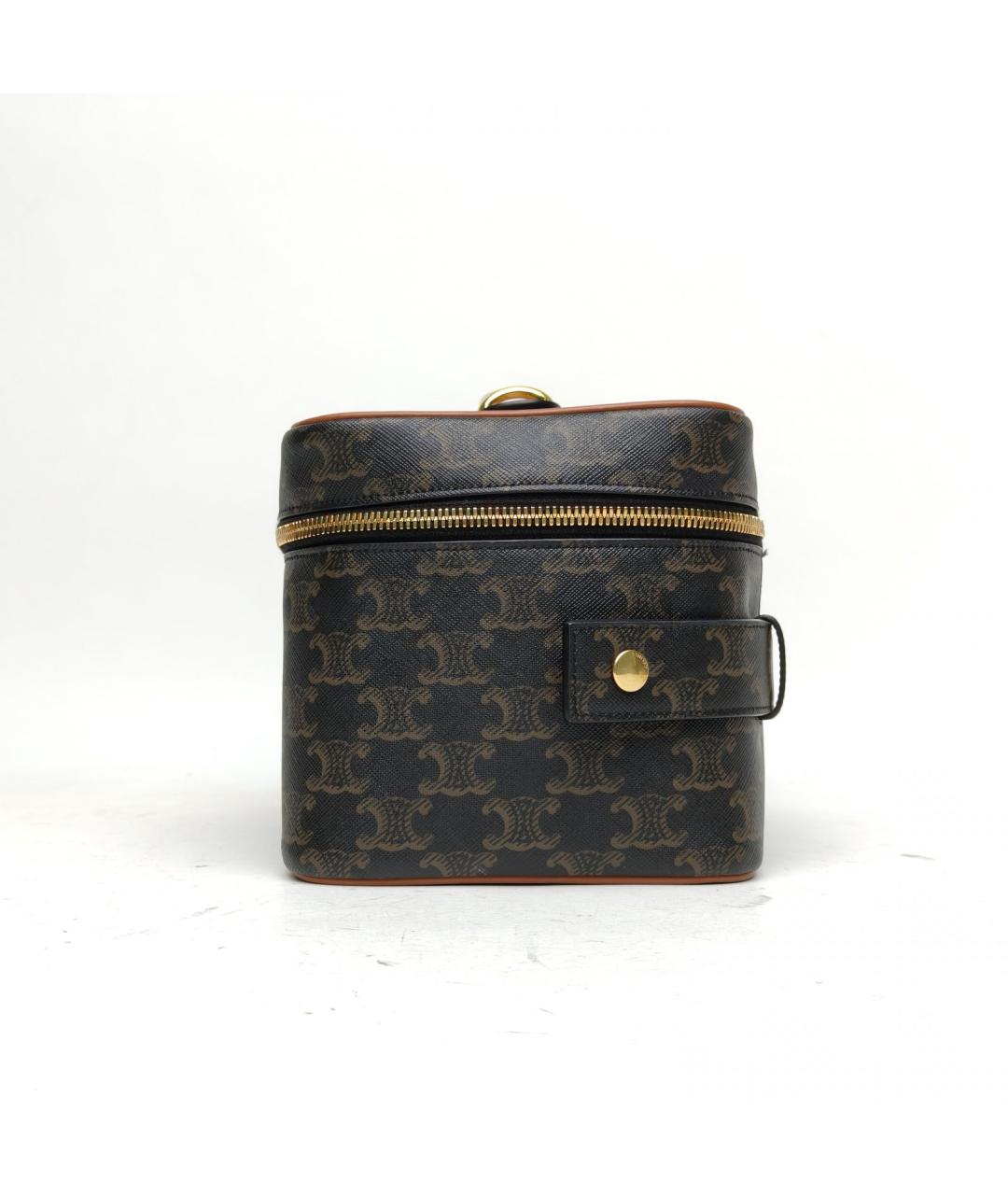 CELINE Коричневая сумка через плечо, фото 3