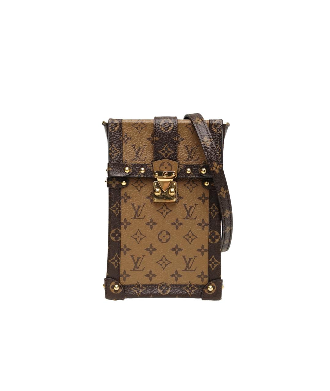 LOUIS VUITTON Коричневая сумка через плечо, фото 1