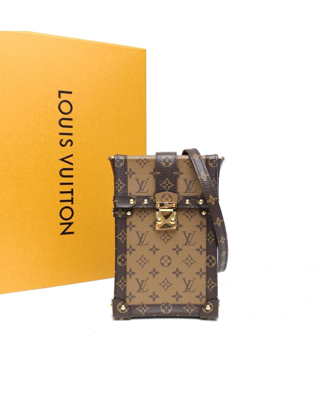 LOUIS VUITTON Коричневая сумка через плечо, фото 9