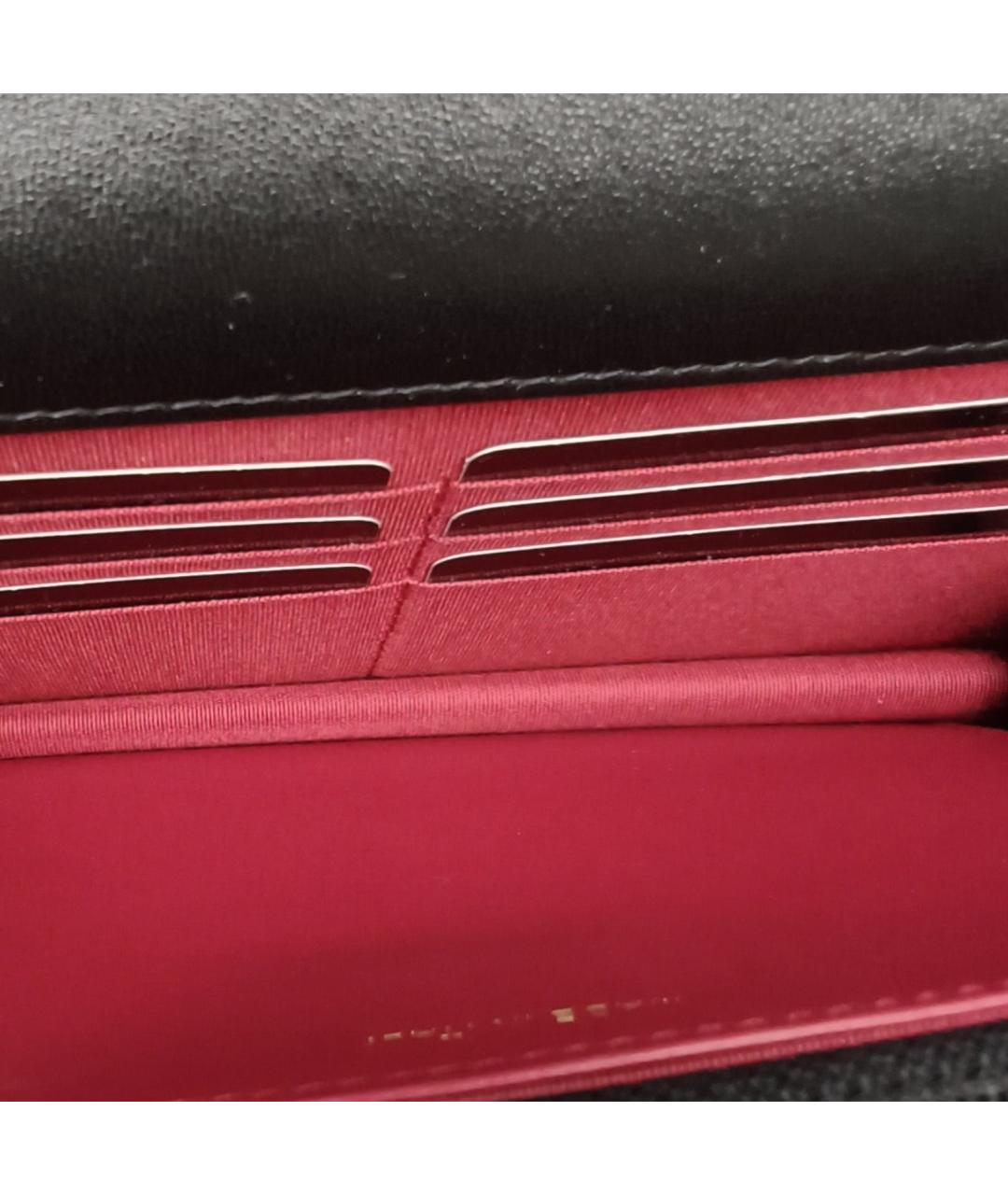 CHANEL Черная кожаная сумка через плечо, фото 7