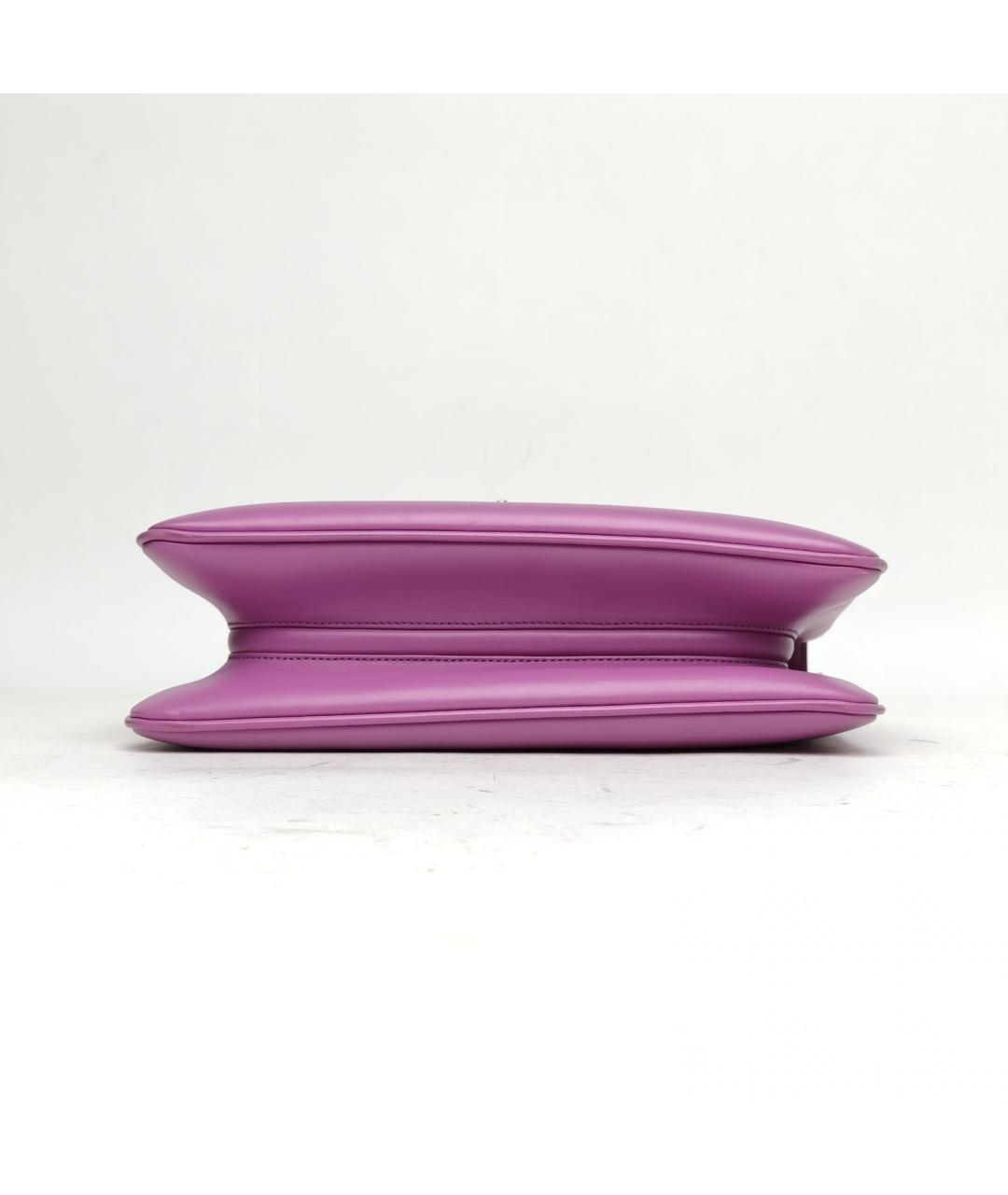 GUCCI Фиолетовая кожаная сумка через плечо, фото 6