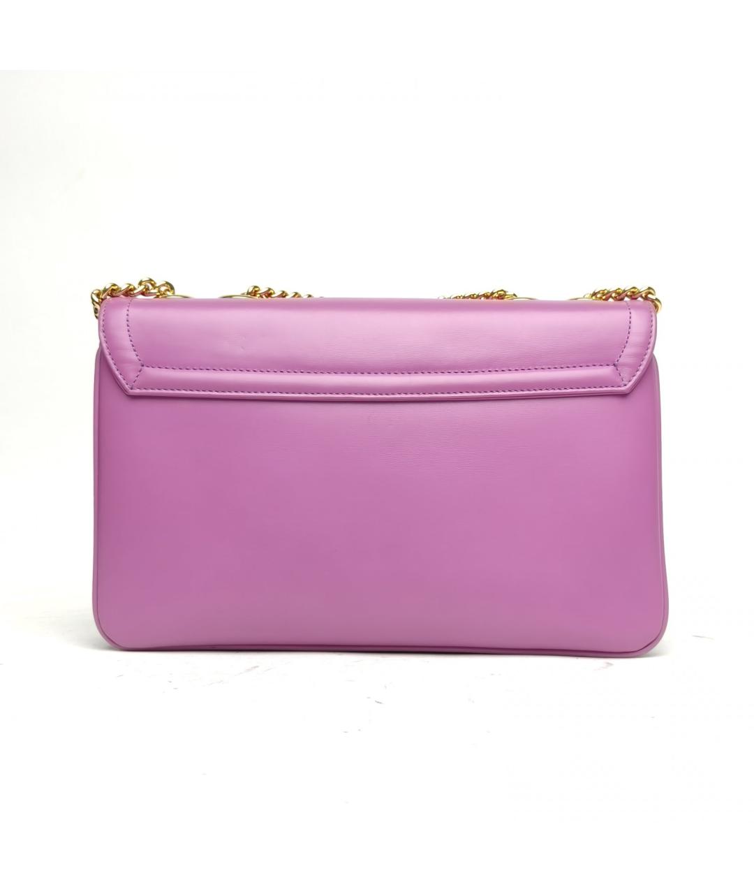 GUCCI Фиолетовая кожаная сумка через плечо, фото 4