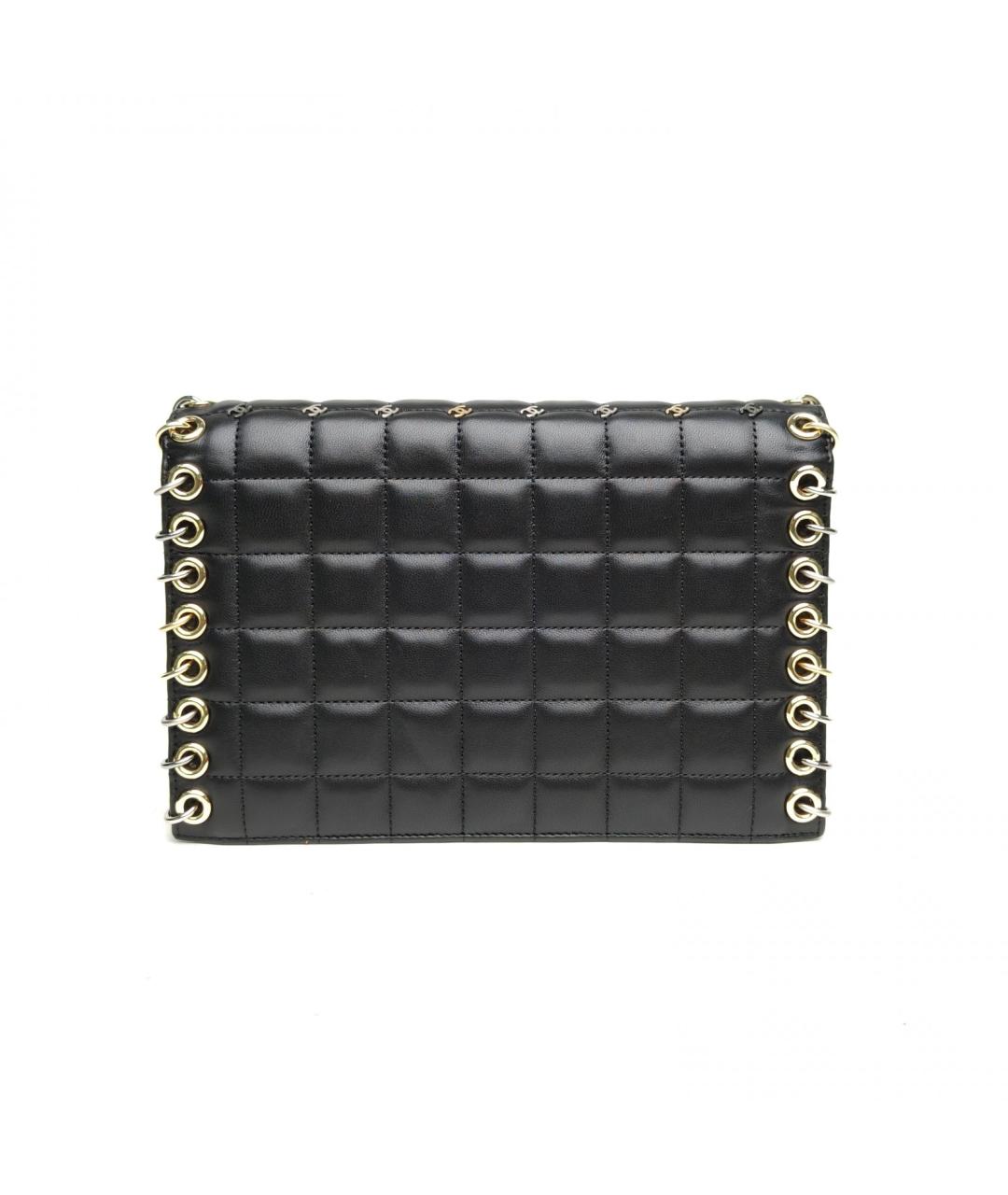 CHANEL Черная кожаная сумка через плечо, фото 4