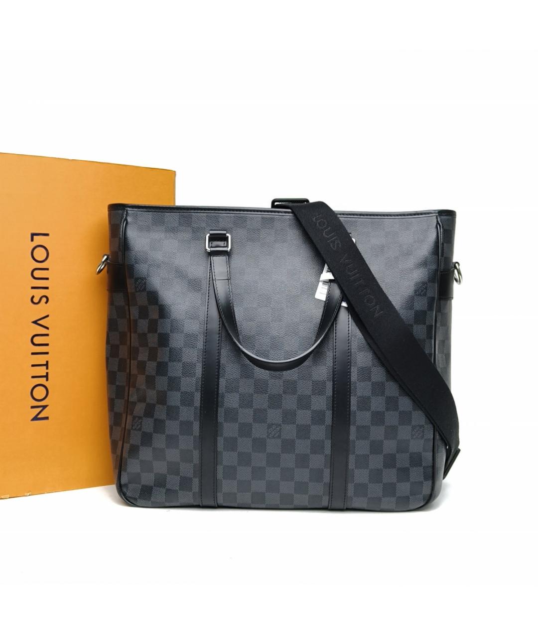 LOUIS VUITTON Черная сумка через плечо, фото 8