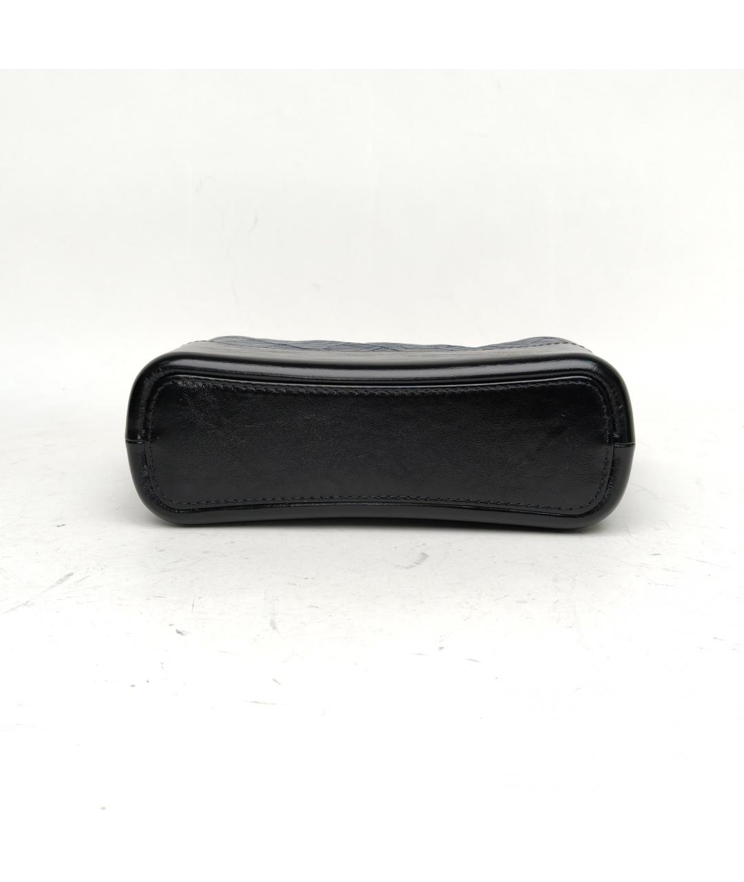 CHANEL Синяя кожаная сумка через плечо, фото 6