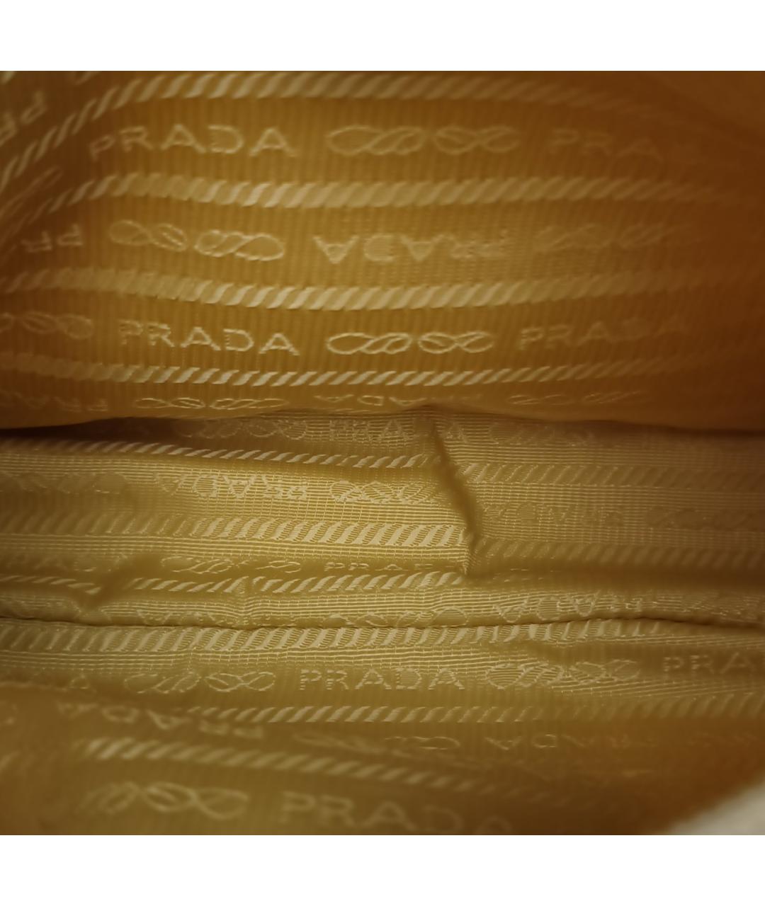 PRADA Желтая сумка через плечо, фото 6