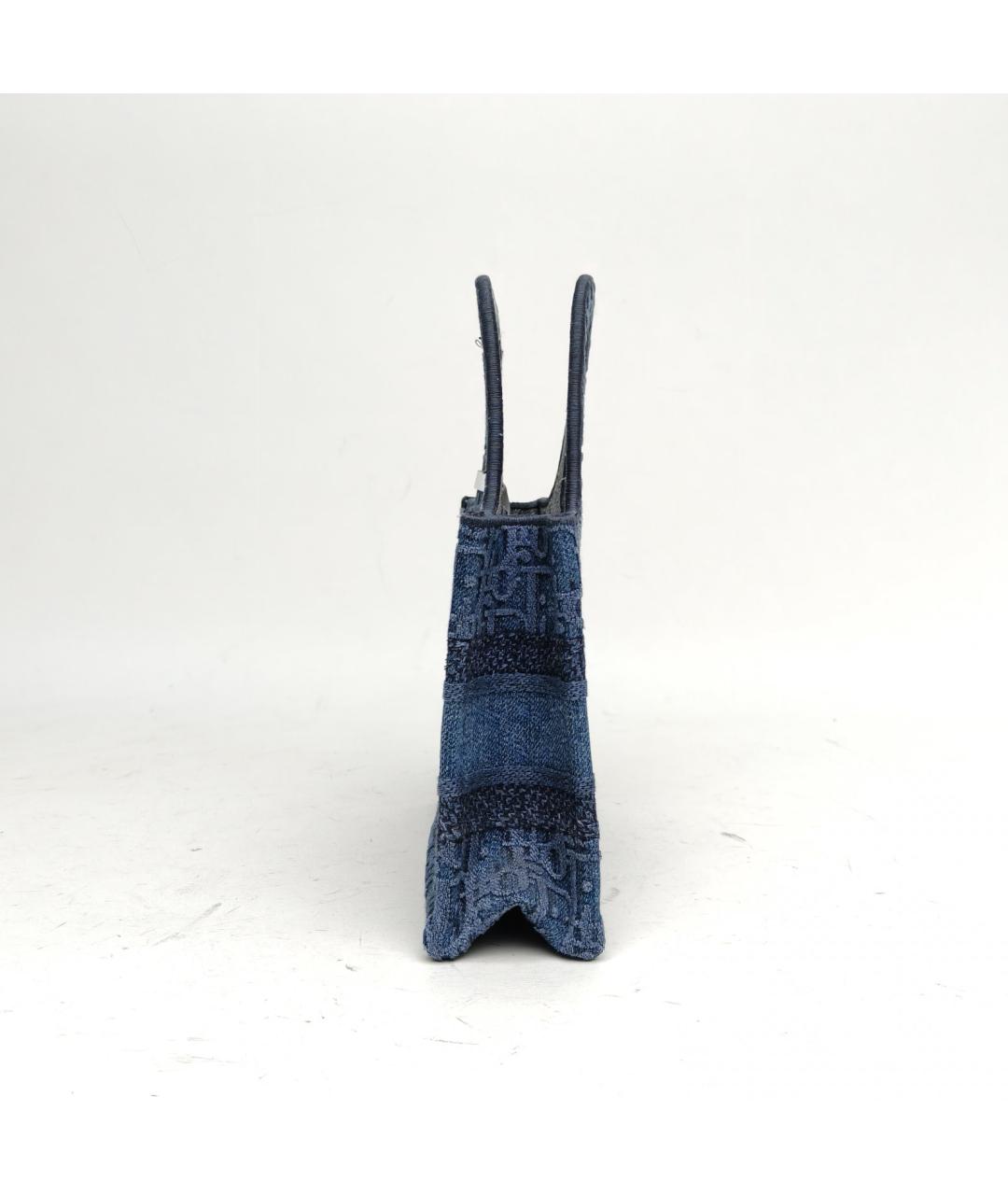 CHRISTIAN DIOR Синяя сумка через плечо, фото 3