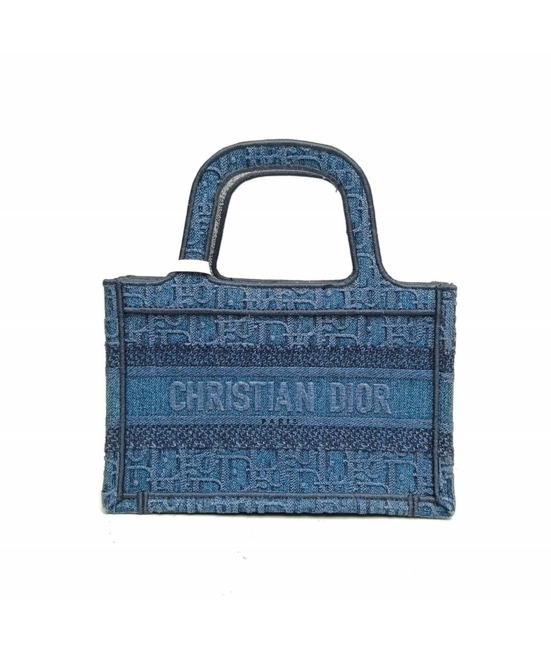 CHRISTIAN DIOR Синяя сумка через плечо, фото 2