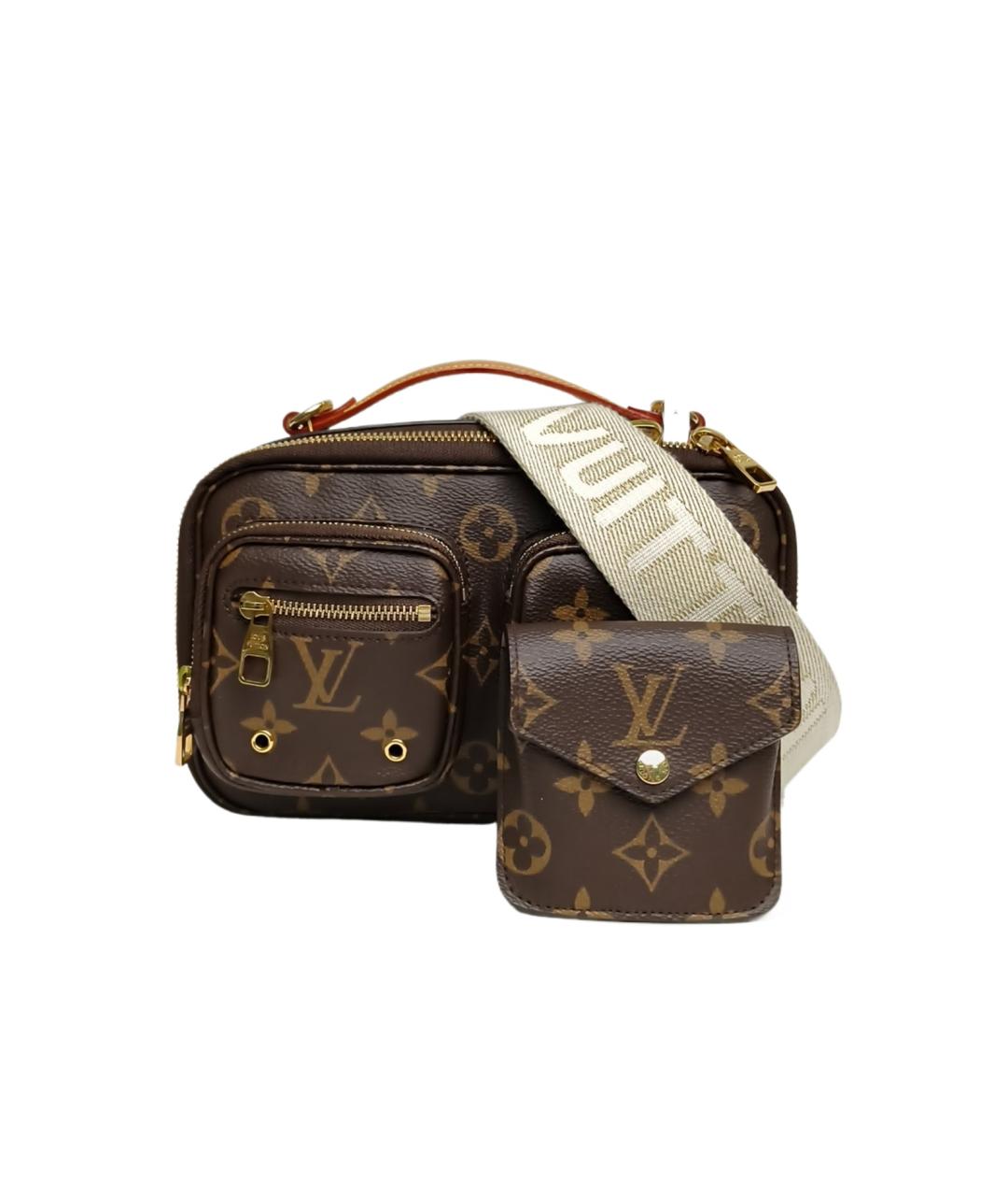 LOUIS VUITTON Коричневая сумка через плечо, фото 10