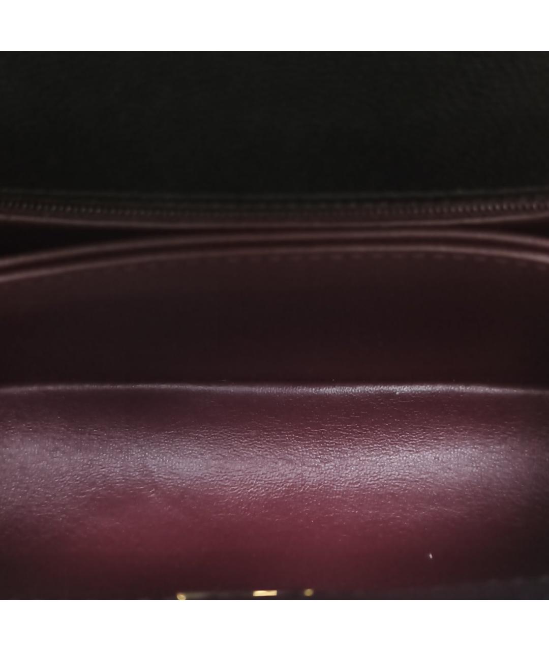 CHANEL Черная кожаная сумка через плечо, фото 8