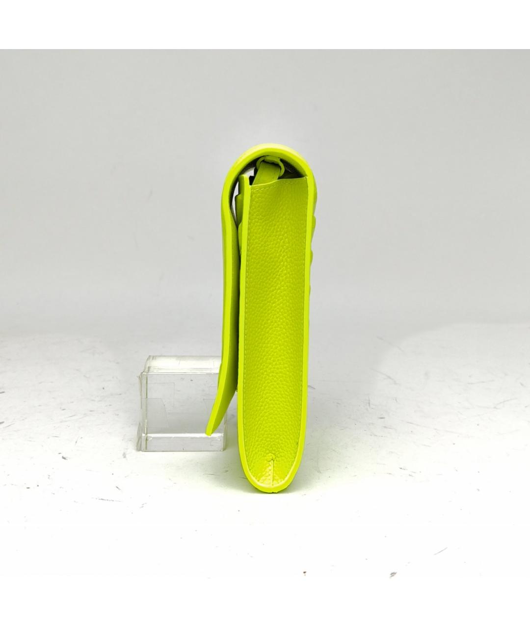 BALENCIAGA Салатовая кожаная сумка через плечо, фото 3
