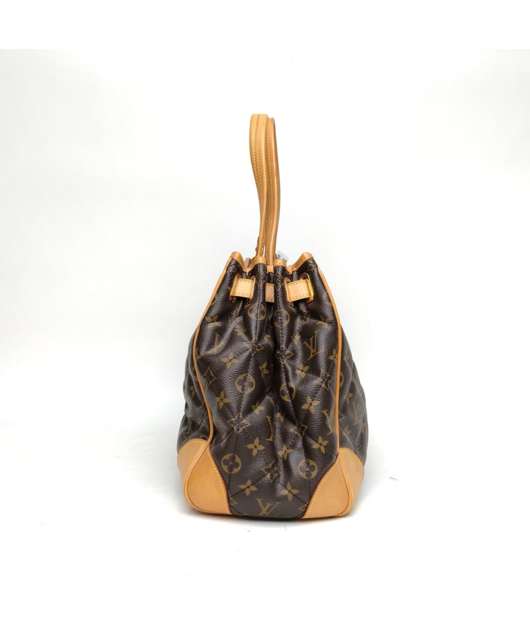 LOUIS VUITTON Коричневая сумка с короткими ручками, фото 6