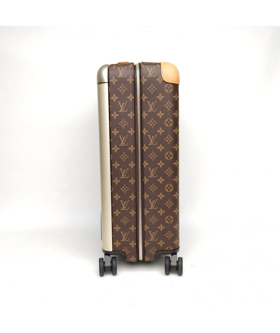 LOUIS VUITTON Коричневый чемодан, фото 5