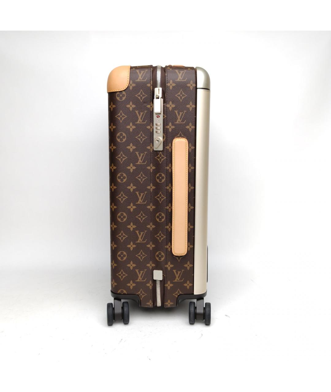 LOUIS VUITTON Коричневый чемодан, фото 3