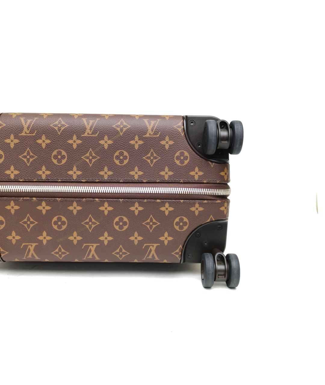 LOUIS VUITTON Коричневый чемодан, фото 7