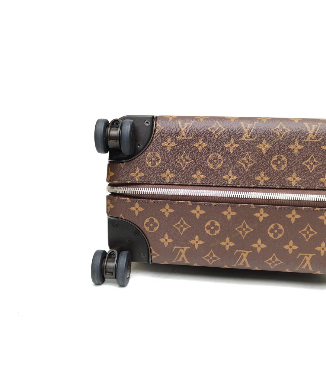 LOUIS VUITTON Коричневый чемодан, фото 8