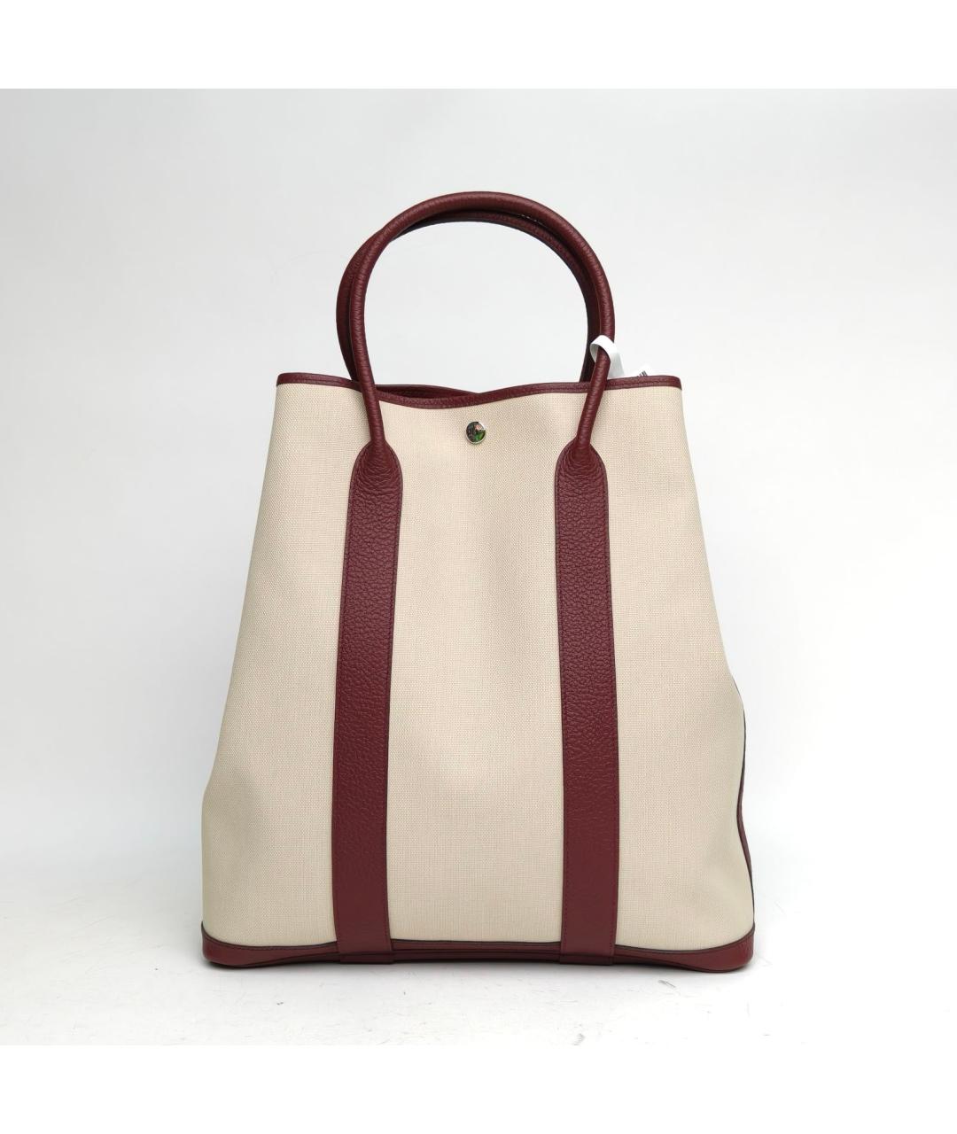 HERMES Белая сумка с короткими ручками, фото 4