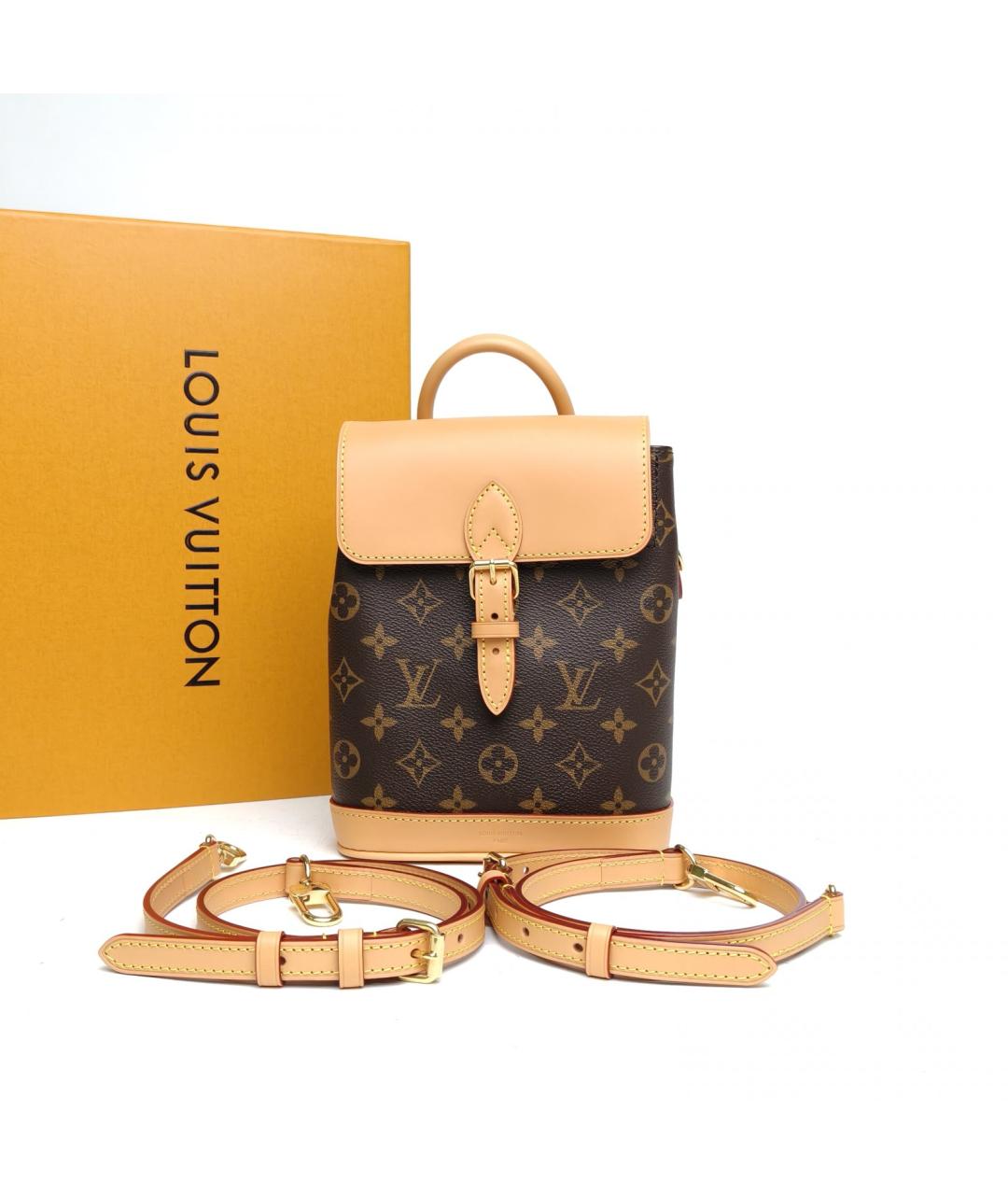 LOUIS VUITTON Коричневая сумка через плечо, фото 8