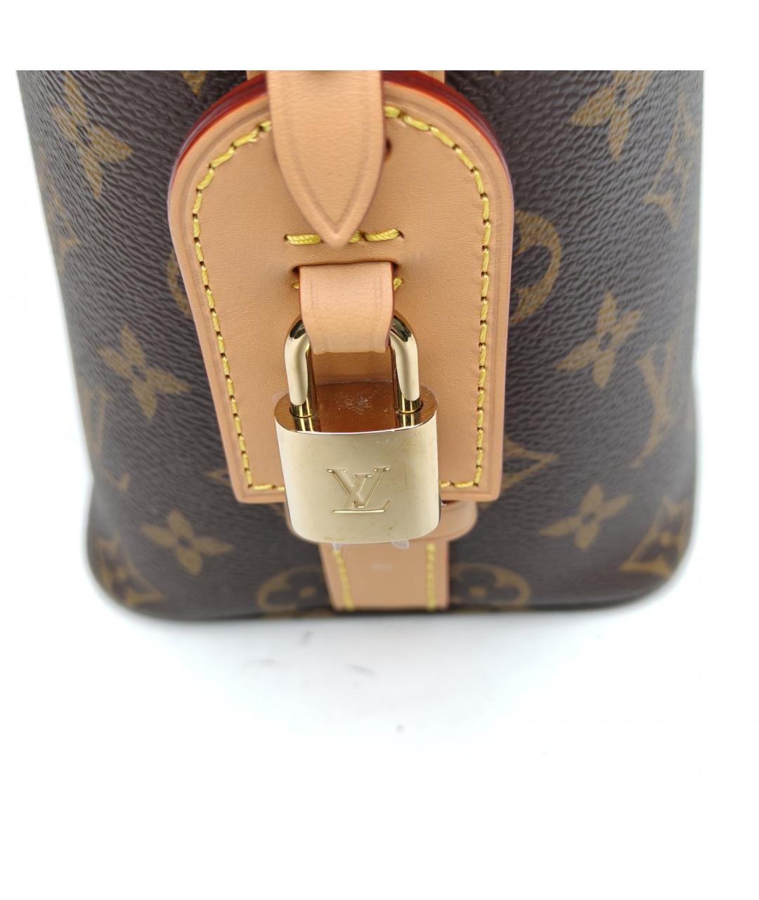 LOUIS VUITTON Коричневая сумка через плечо, фото 7