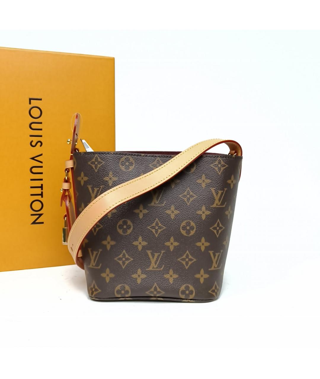 LOUIS VUITTON Коричневая сумка через плечо, фото 9