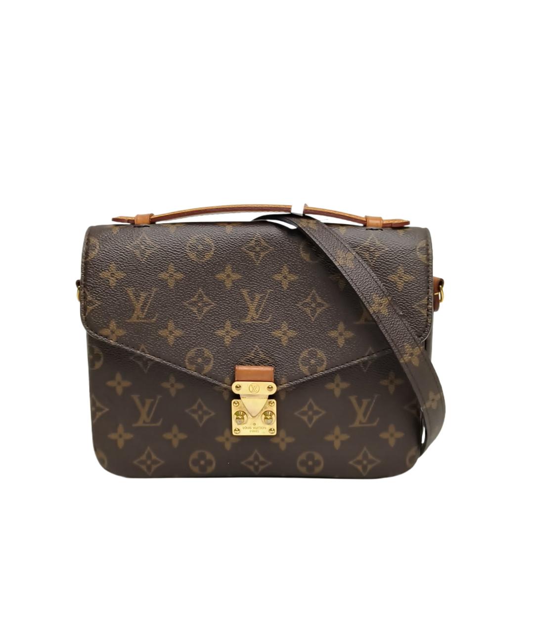 LOUIS VUITTON Коричневая сумка через плечо, фото 1