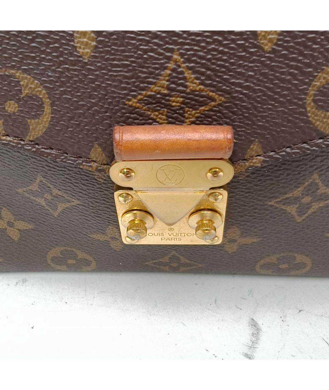 LOUIS VUITTON Коричневая сумка через плечо, фото 7