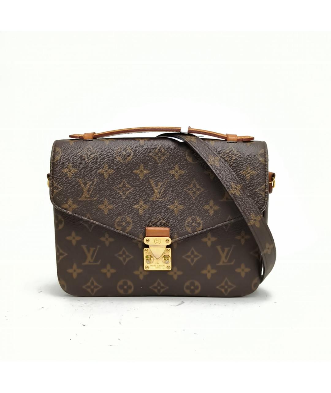 LOUIS VUITTON Коричневая сумка через плечо, фото 2