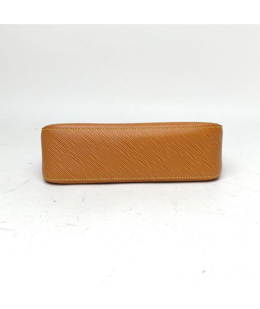 LOUIS VUITTON Оранжевая кожаная сумка через плечо, фото 6