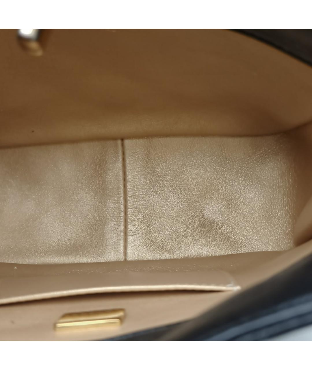 CHANEL Черная кожаная сумка через плечо, фото 8