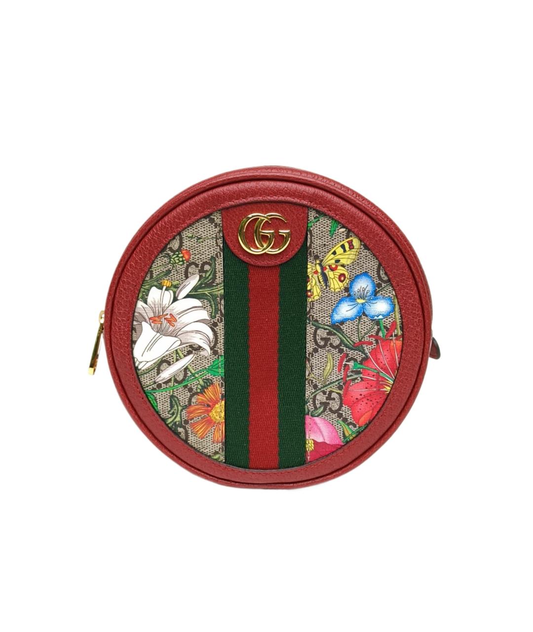 GUCCI Красная сумка через плечо, фото 1