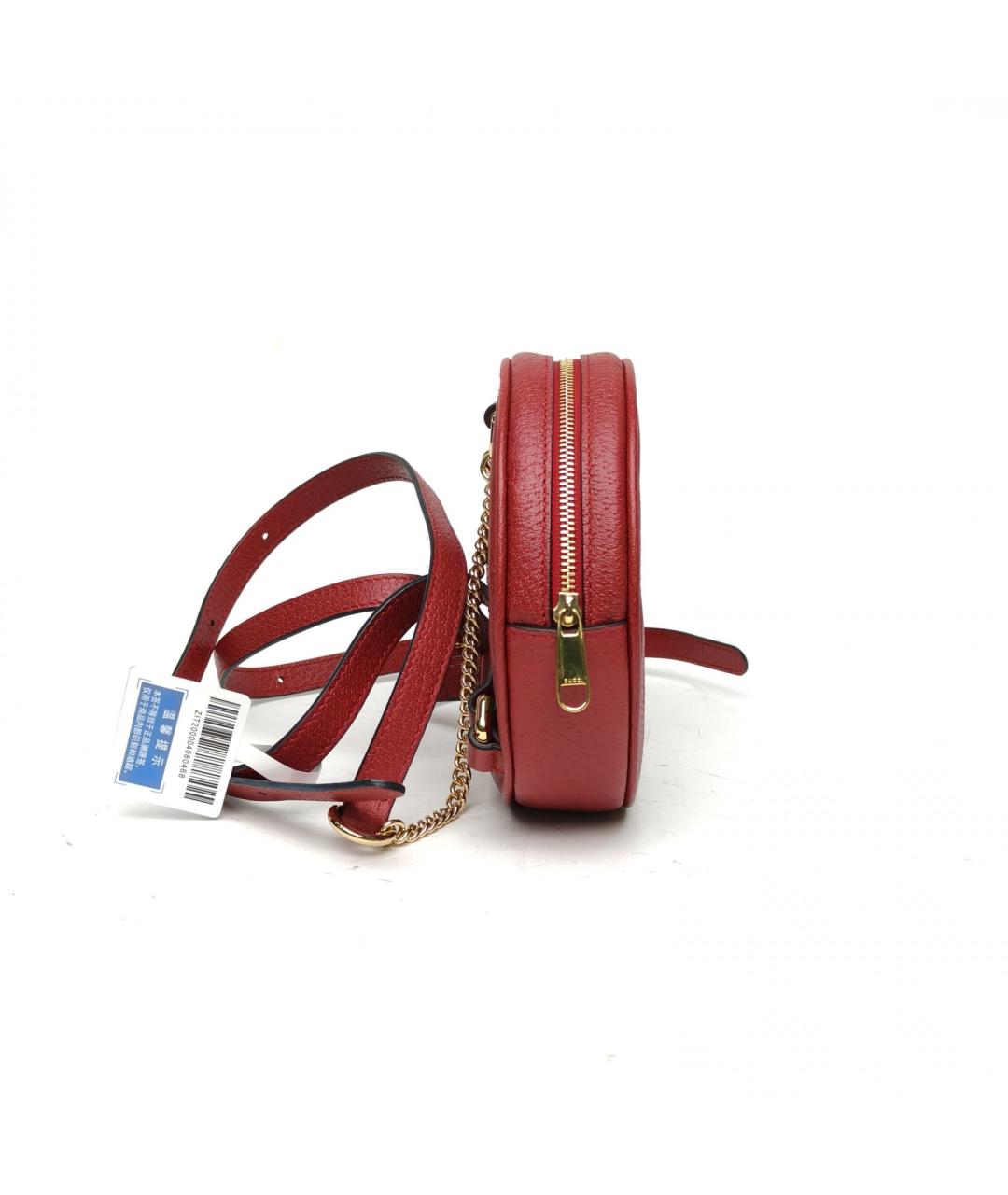 GUCCI Красная сумка через плечо, фото 3