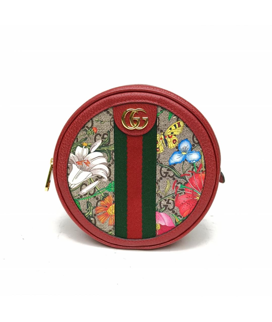 GUCCI Красная сумка через плечо, фото 2