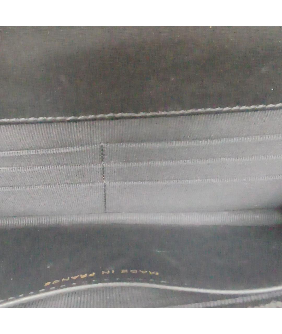 CHANEL Черная кожаная сумка через плечо, фото 7