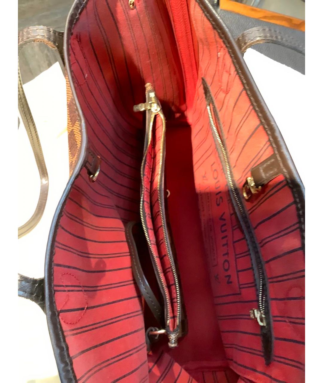 LOUIS VUITTON Коричневая сумка через плечо, фото 9