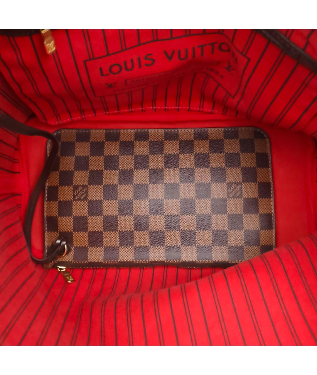 LOUIS VUITTON Коричневая сумка через плечо, фото 7